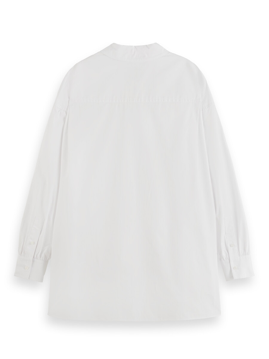 essentials — girlfriend poplin shirt