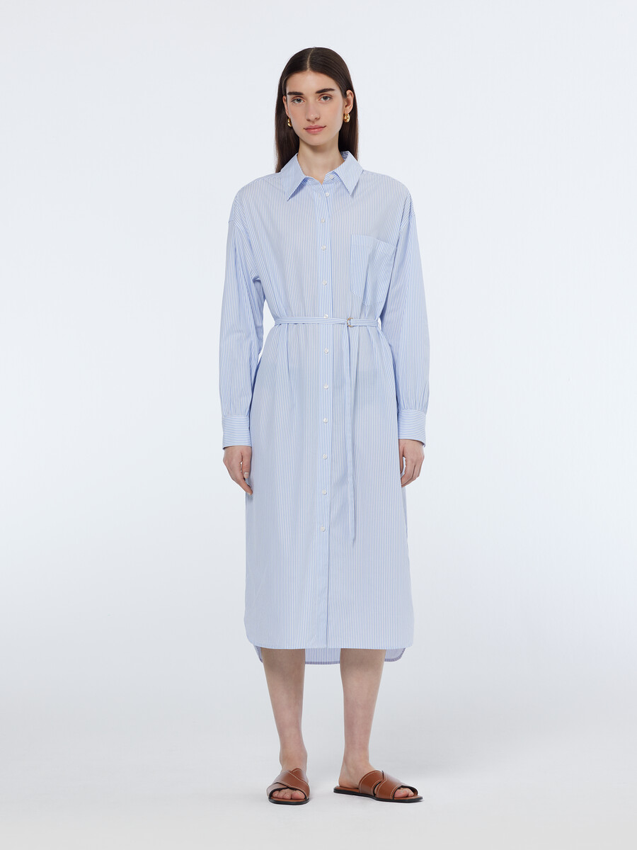 essentials — popeline-hemdkleid