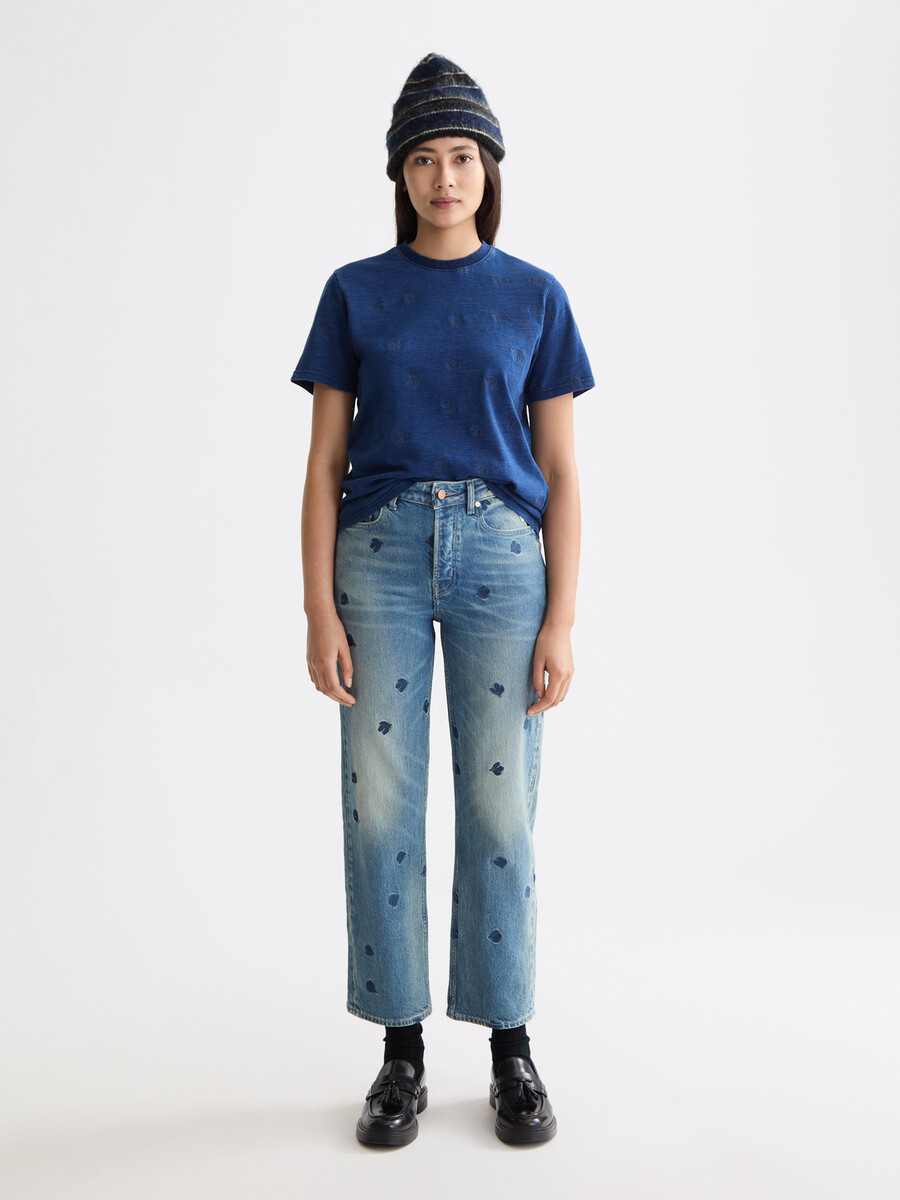 sky straight jeans – falling leaves