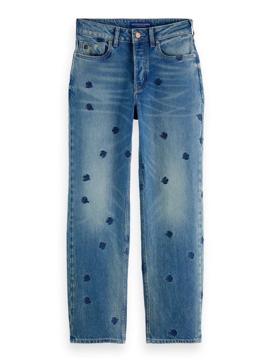 sky straight jeans – falling leaves