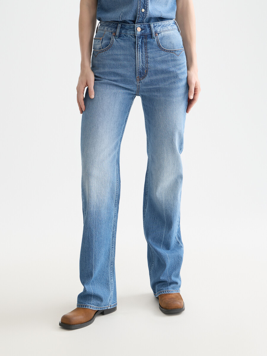 die glow bootcut jeans