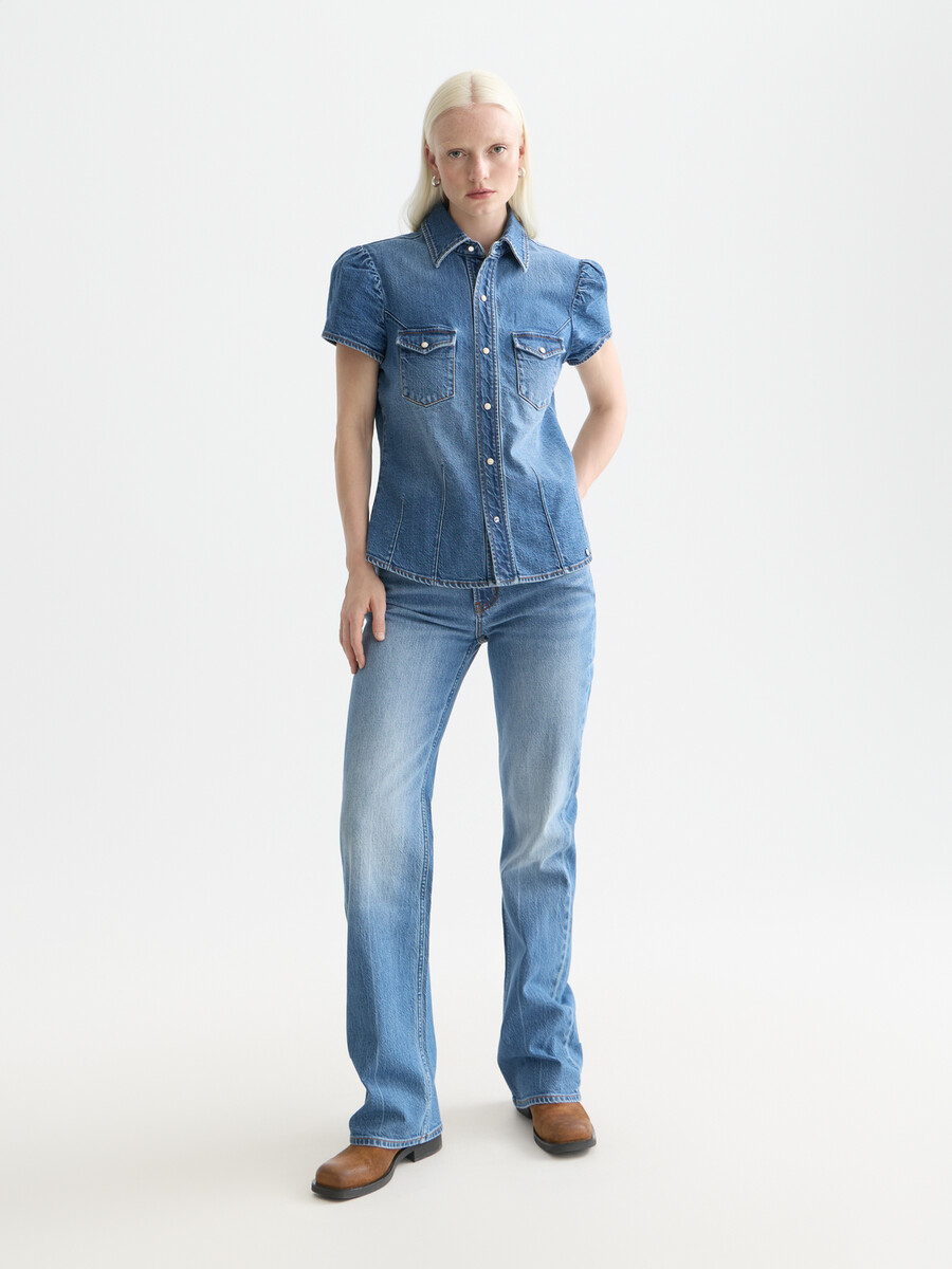 die glow bootcut jeans
