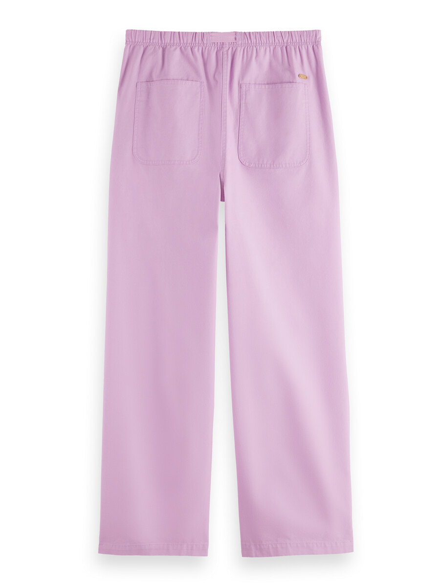 ezra high-rise wide-leg belted pant