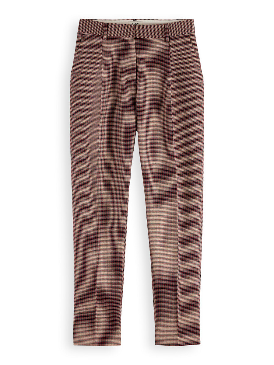 lowry tailored slim check pant