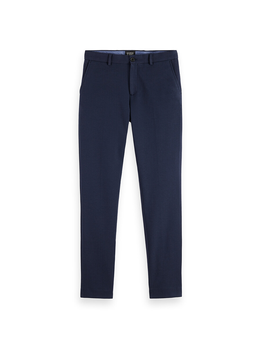 core mott tailored knitted yarn dyed chino