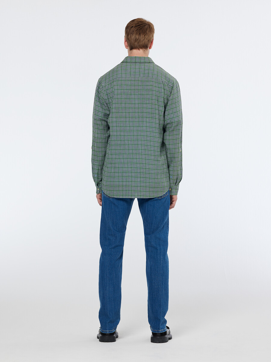 regular fit doppelkarohemd