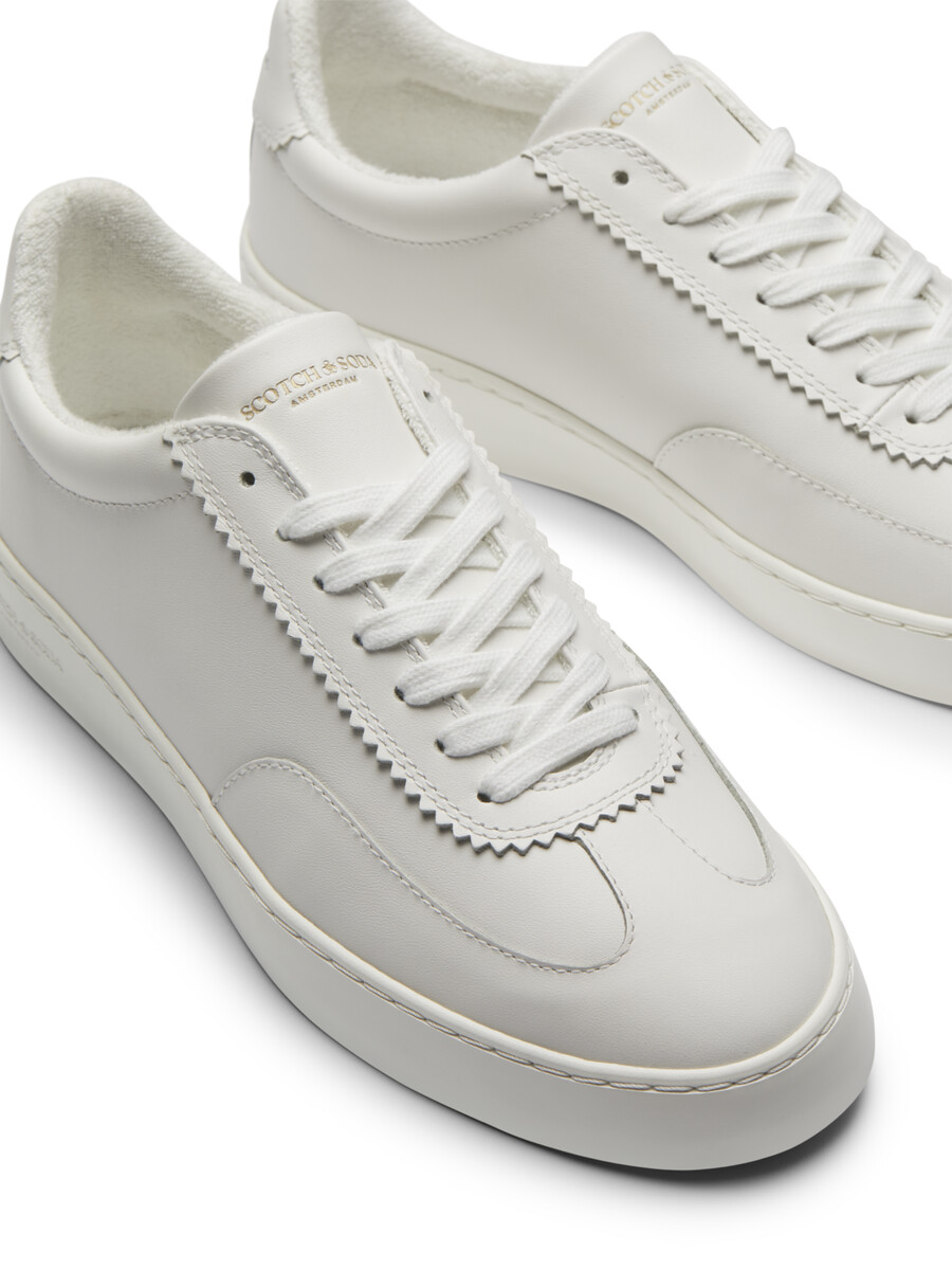 plakka leder-sneaker