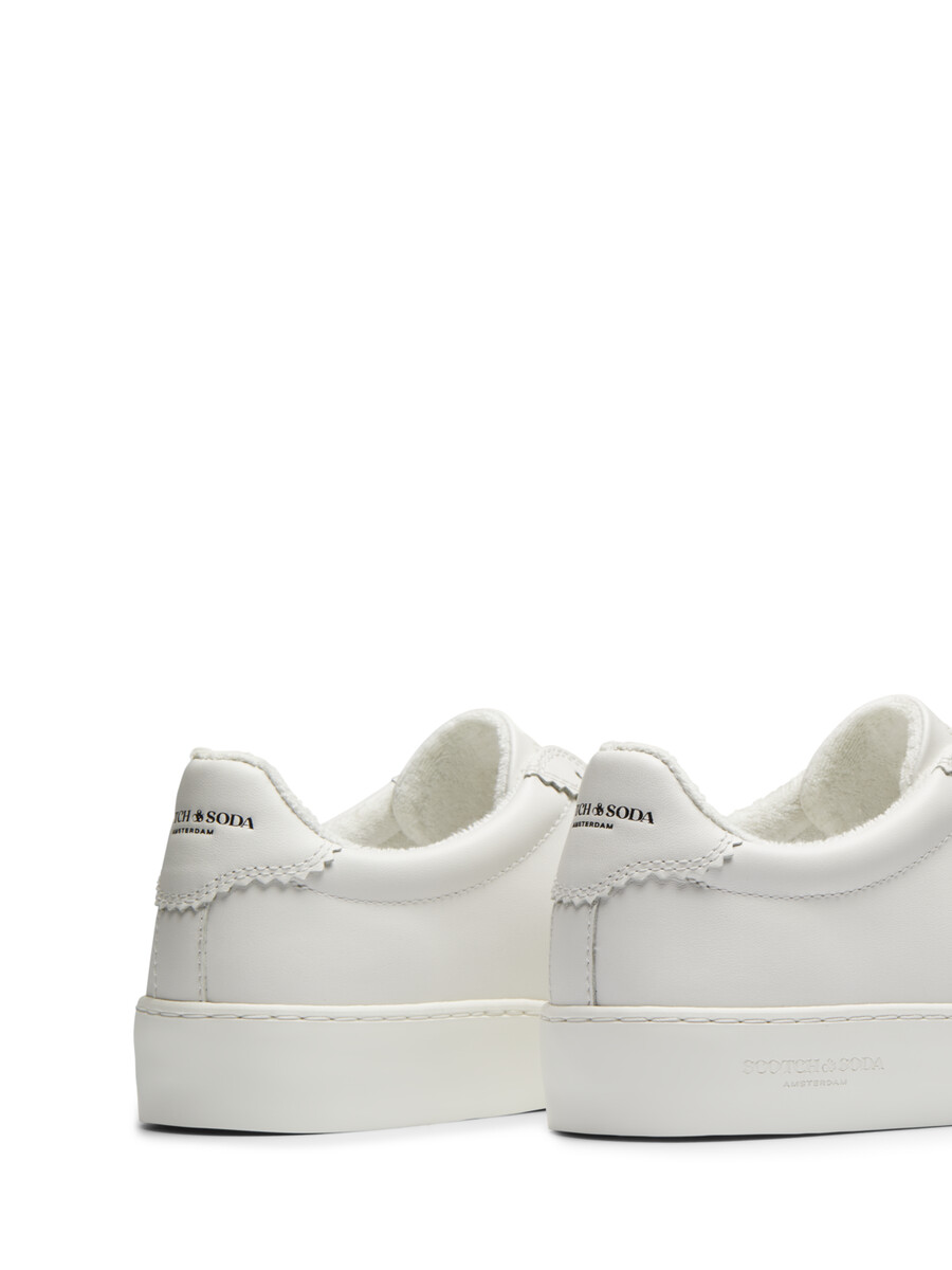 plakka leder-sneaker