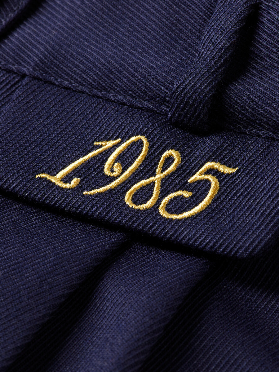 kurzer plissierter gabardine-twill-stoff