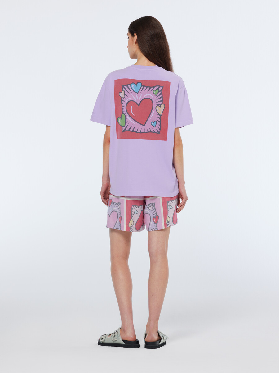 scotch soda x burton morris short mit herzmuster