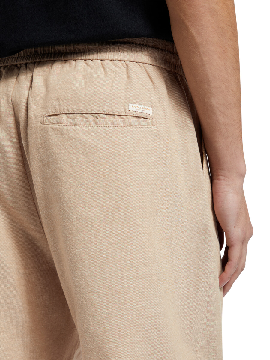 lieblings-bermuda aus baumwoll-leinen-twill