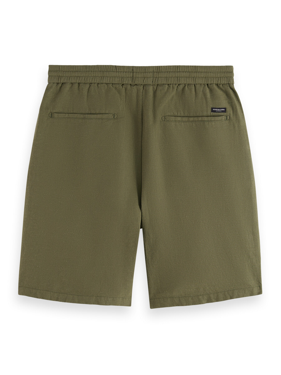 lieblings-bermudashorts aus baumwoll-leinen-mischgewebe mit lockerer passform