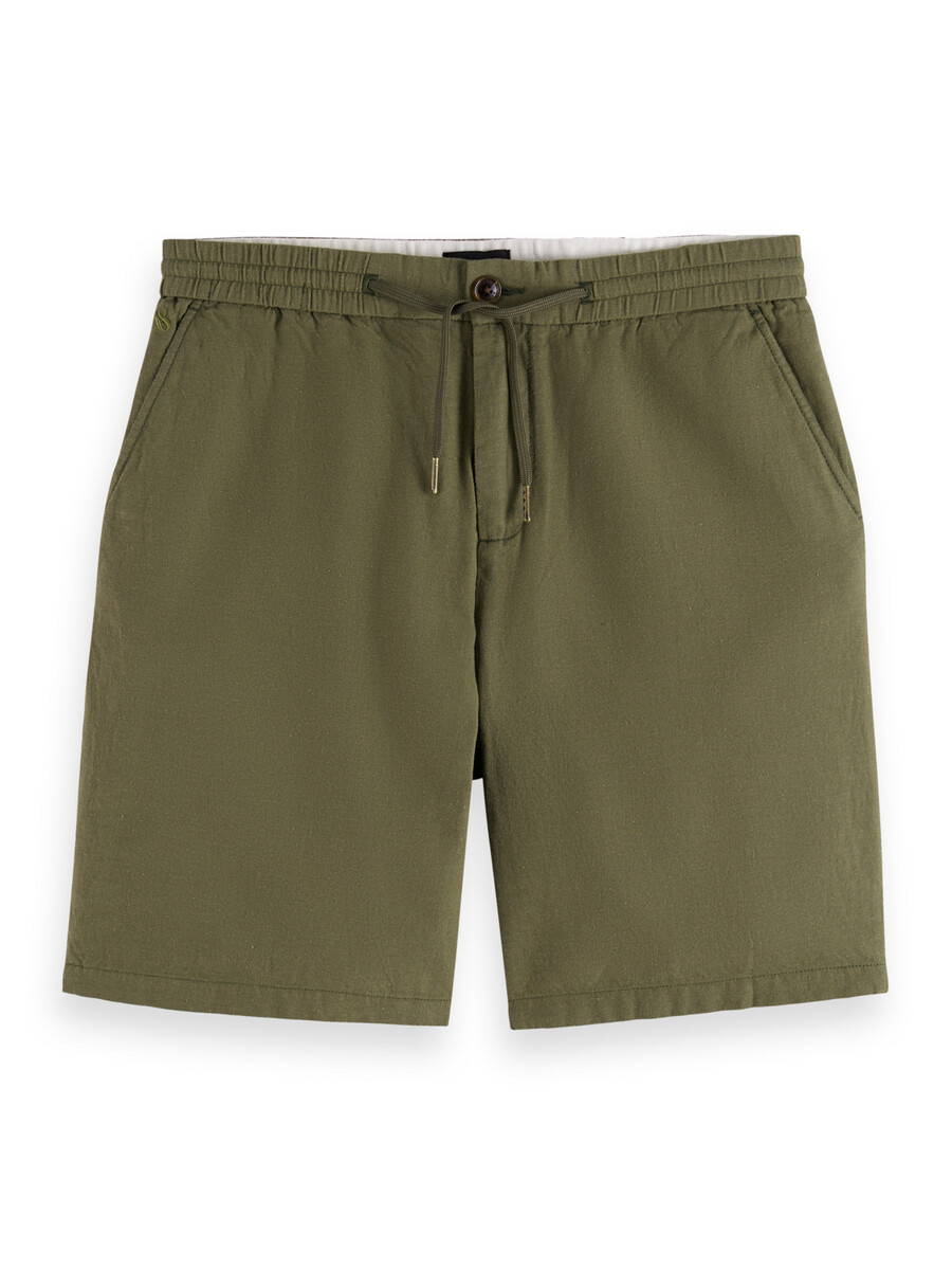 lieblings-bermudashorts aus baumwoll-leinen-mischgewebe mit lockerer passform