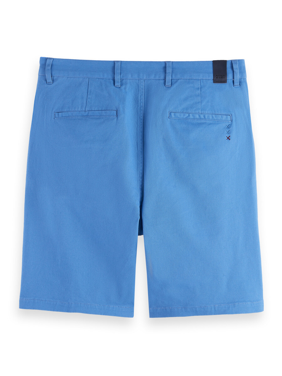 stuart shorts aus gewaschener baumwollmischung reguläre passform