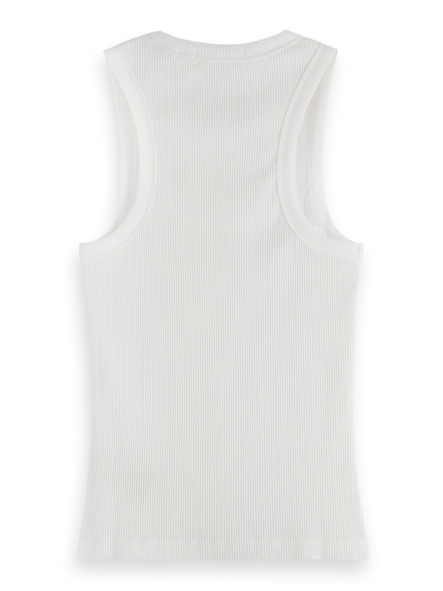essentials — geripptes racer-tanktop