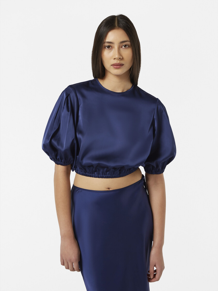 kurzarm-crop-top